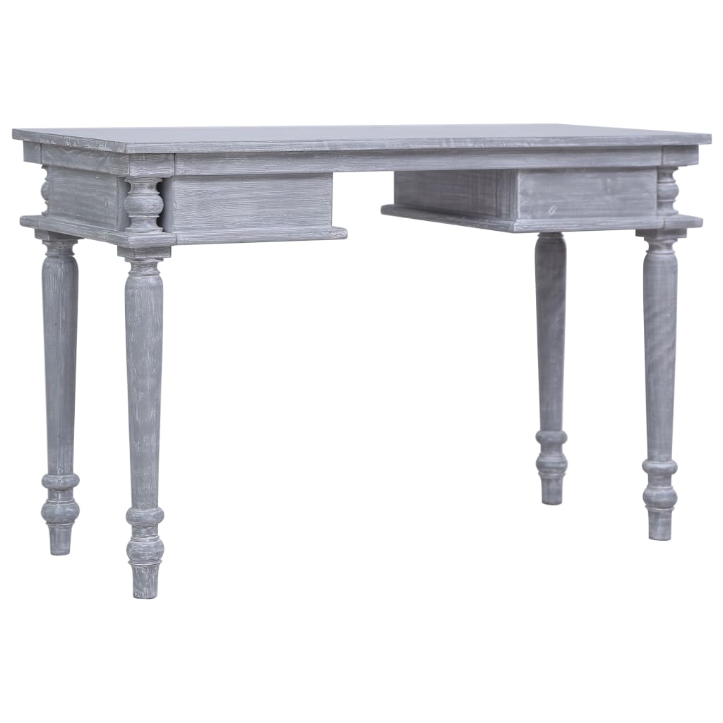 Scrivania 115x50x78 cm in Legno Massello di Mogano - homemem39