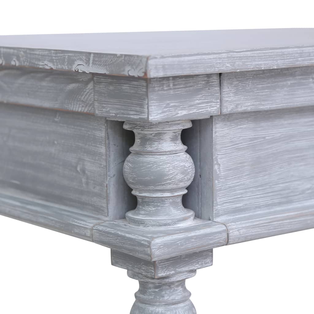 Scrivania 115x50x78 cm in Legno Massello di Mogano - homemem39