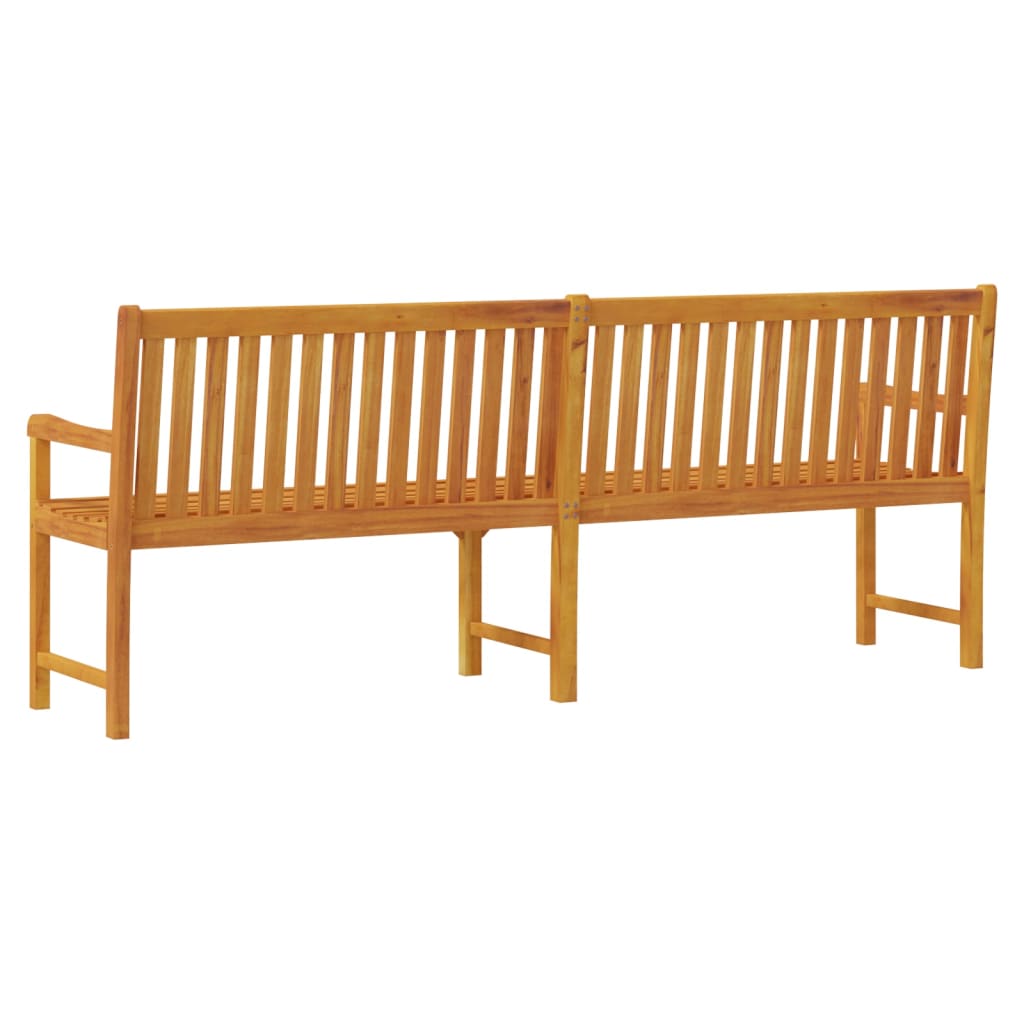 Panchina da Giardino 219 cm in Legno Massello d'Acacia | homemem39