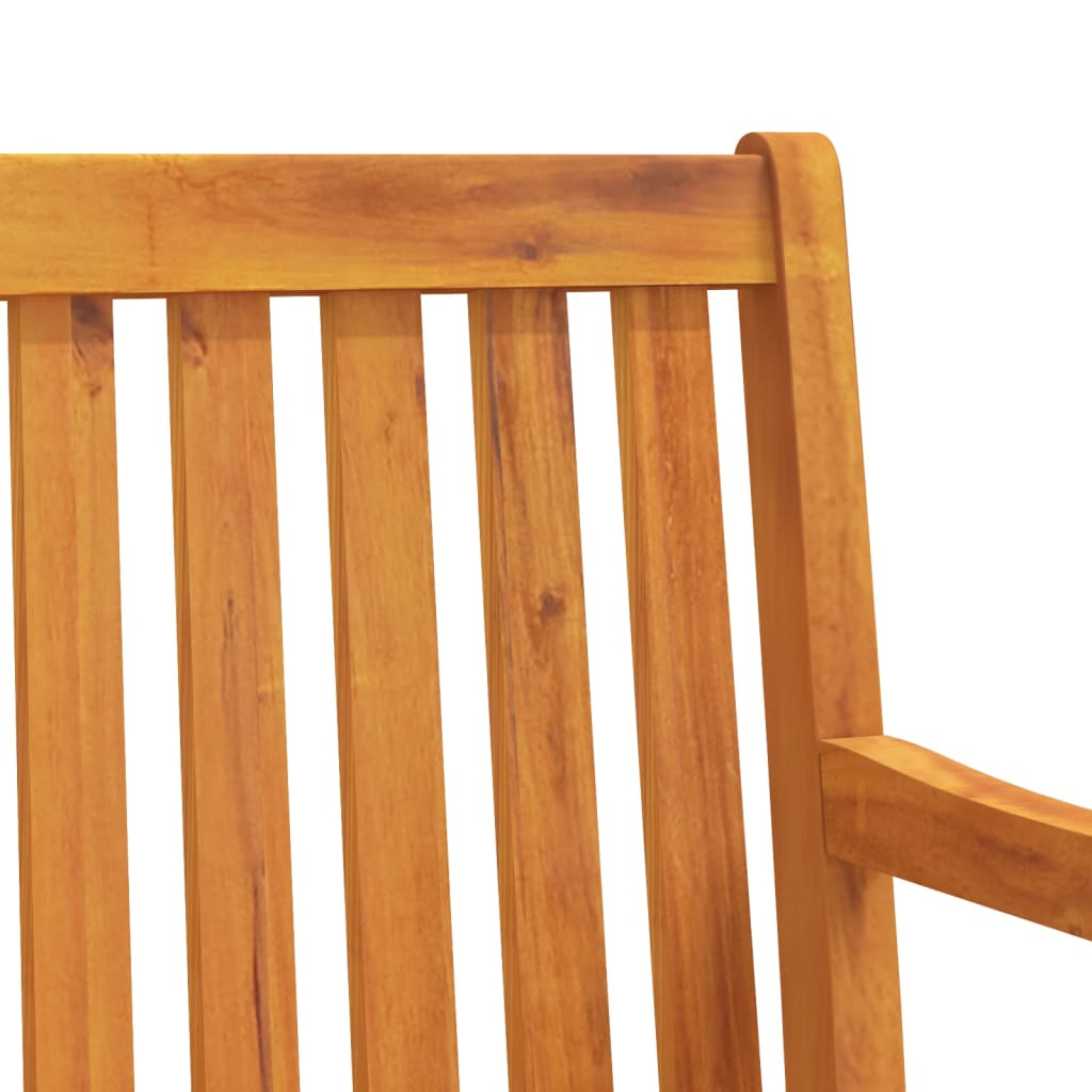 Panchina da Giardino 219 cm in Legno Massello d'Acacia | homemem39