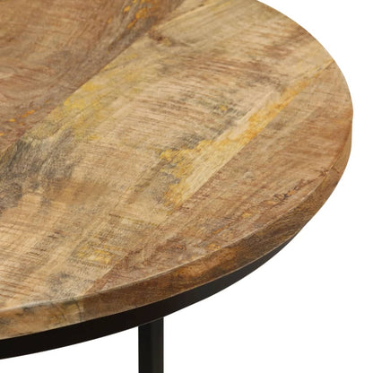Tavolini Impilabili 3 pz in Legno di Mango Grezzo | homemem39