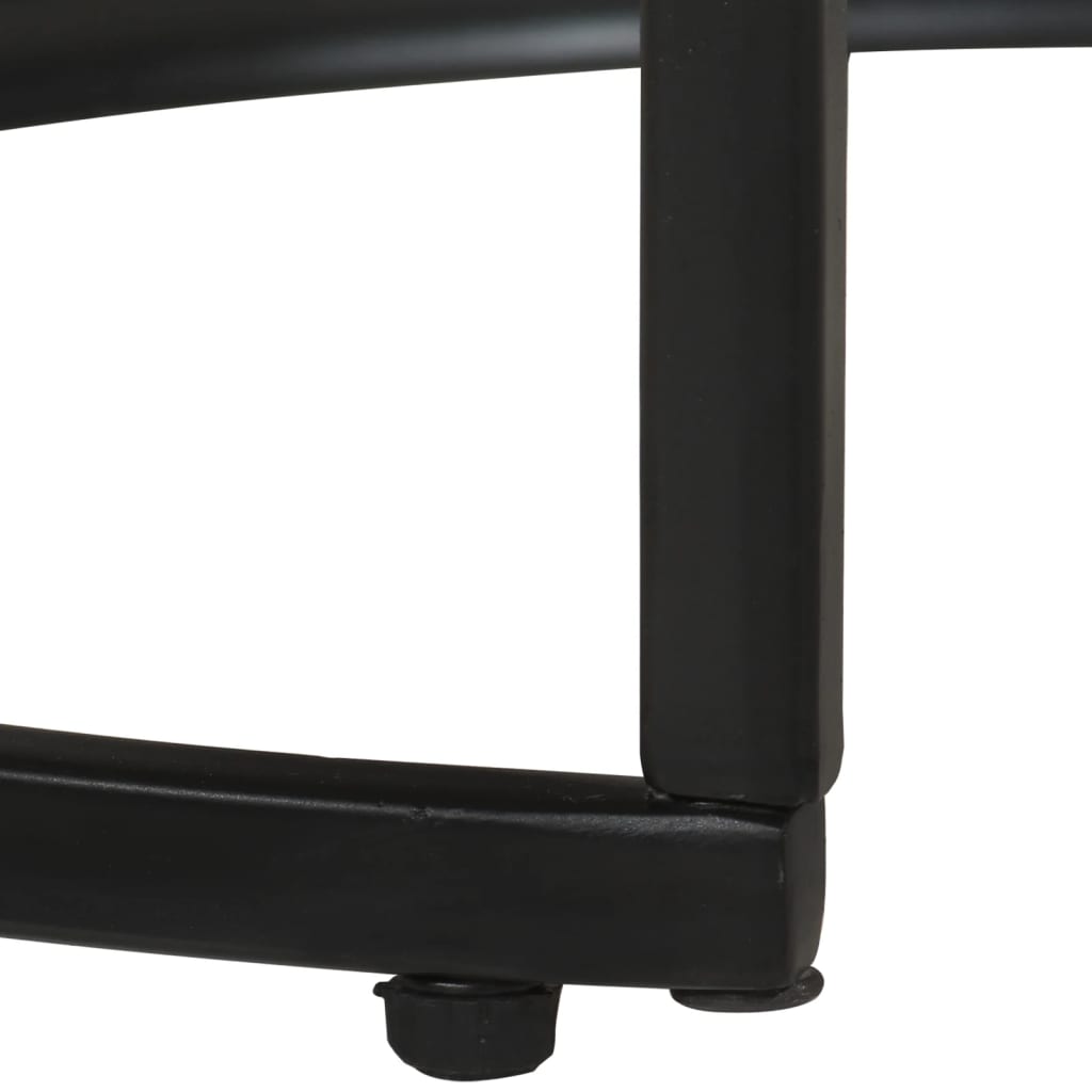 Tavolini Impilabili 3 pz in Legno di Mango Grezzo | homemem39
