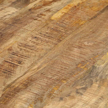 Tavolini Impilabili 3 pz in Legno di Mango Grezzo