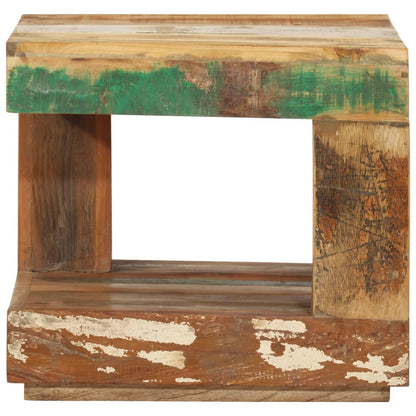 Tavolino da Salotto 45x45x40 cm in Legno Massello di Recupero | homemem39