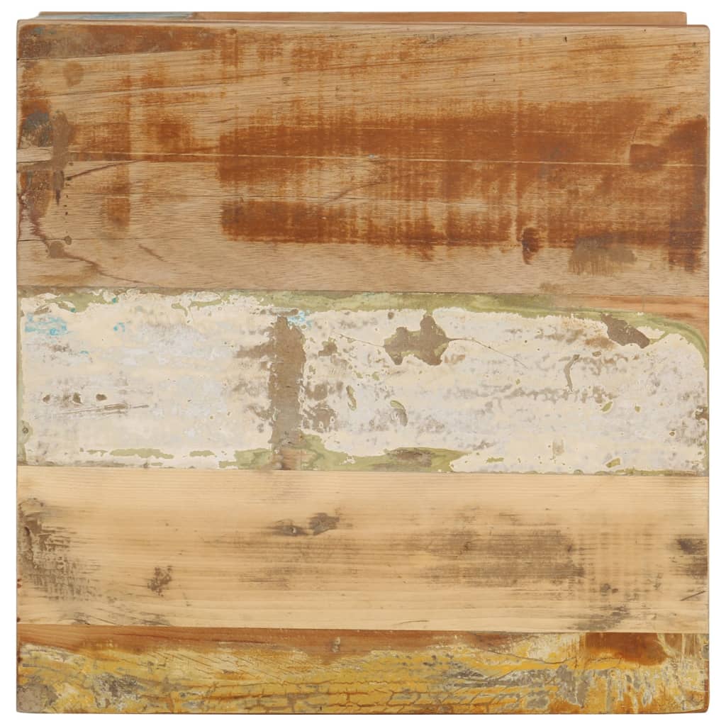 Tavolino da Salotto 45x45x40 cm in Legno Massello di Recupero | homemem39