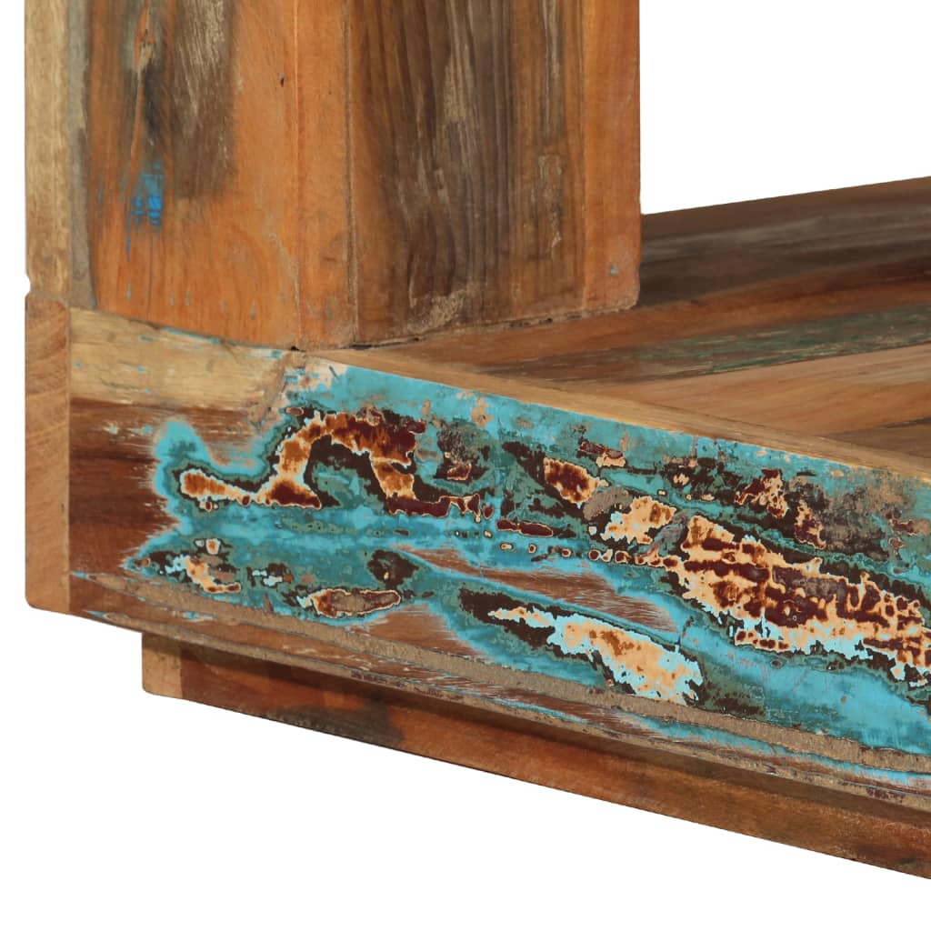 Tavolino da Salotto 45x45x40 cm in Legno Massello di Recupero | homemem39