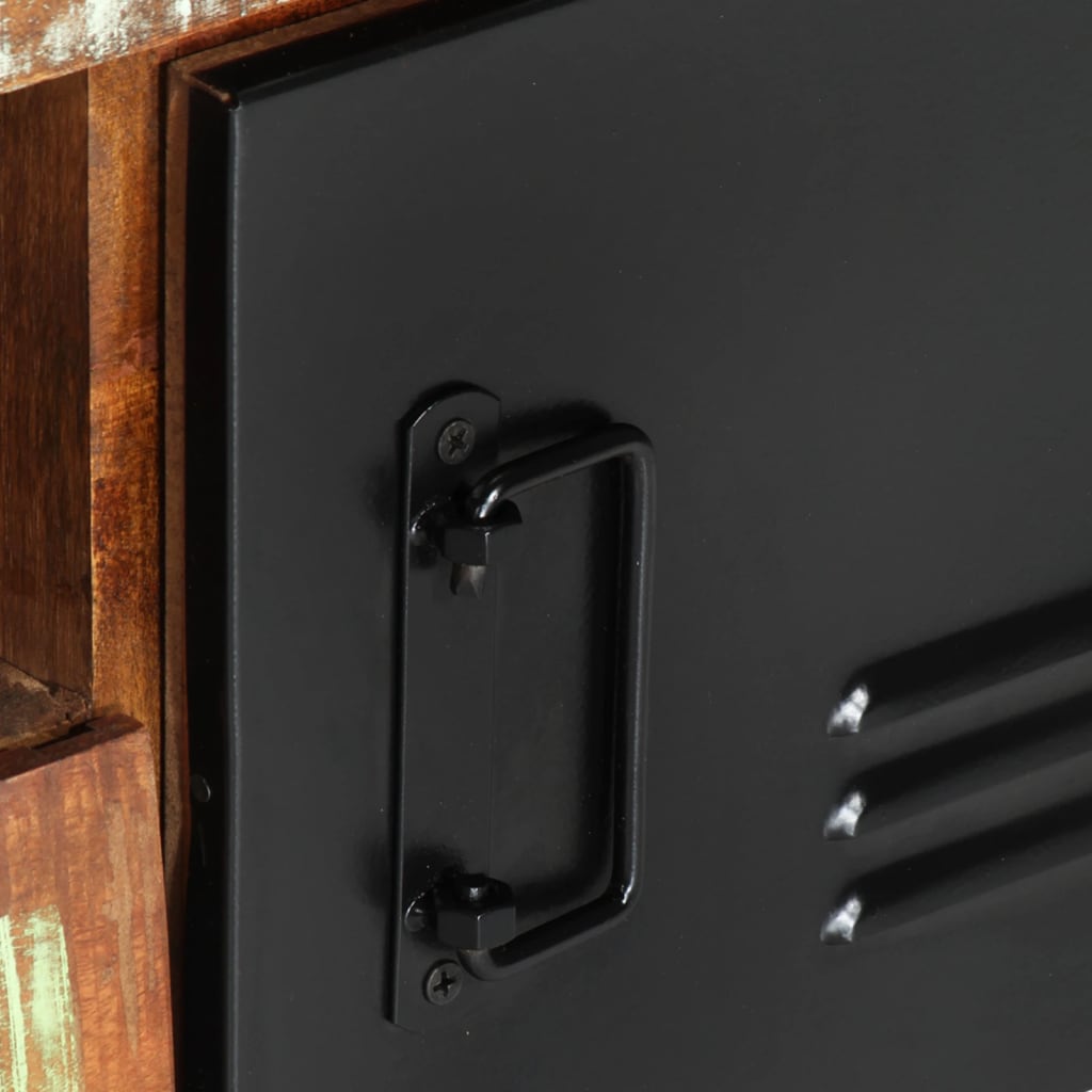 Tavolino da Salotto 100x50x41 cm in Legno Massello di Recupero | homemem39