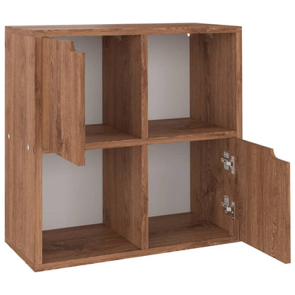 Libreria Rovere Marrone 60x27,5x59,5 cm in Legno Truciolato | homemem39