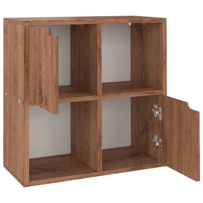 Libreria Rovere Marrone 60x27,5x59,5 cm in Legno Truciolato