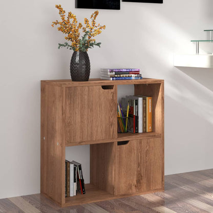Libreria Rovere Marrone 60x27,5x59,5 cm in Legno Truciolato | homemem39