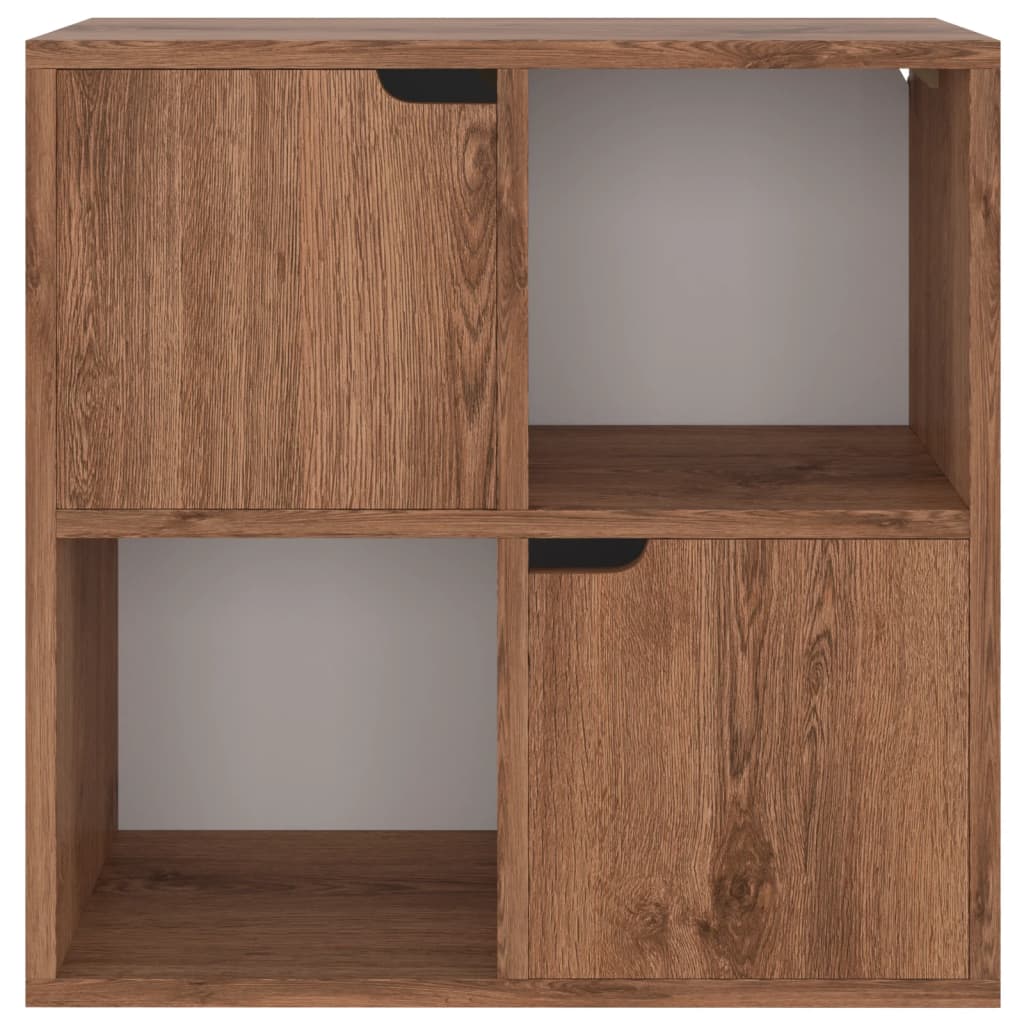 Libreria Rovere Marrone 60x27,5x59,5 cm in Legno Truciolato | homemem39