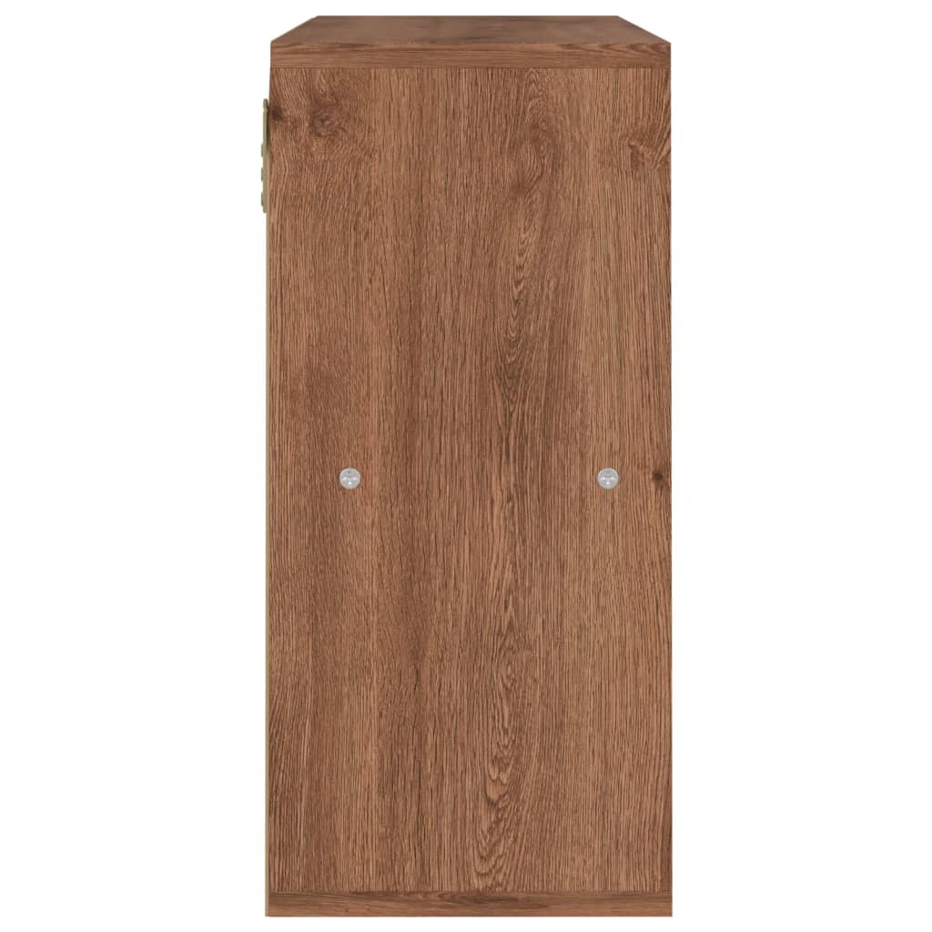 Libreria Rovere Marrone 60x27,5x59,5 cm in Legno Truciolato | homemem39
