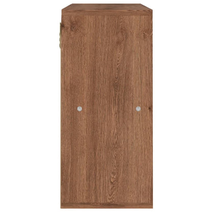 Libreria Rovere Marrone 60x27,5x59,5 cm in Legno Truciolato | homemem39