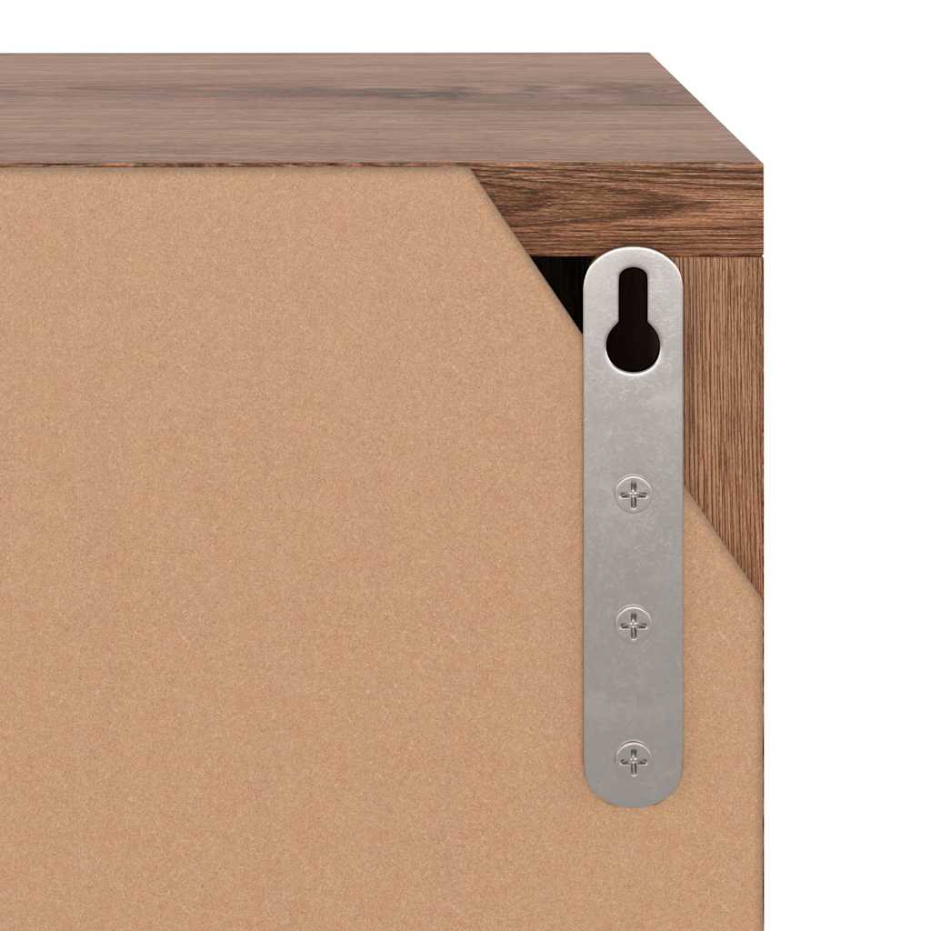 Libreria Rovere Marrone 60x27,5x59,5 cm in Legno Truciolato