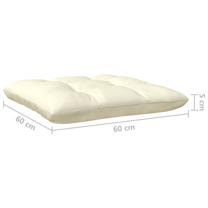 Divano da Giardino Centrale Ambra con Cuscini Massello di Pino - homemem39