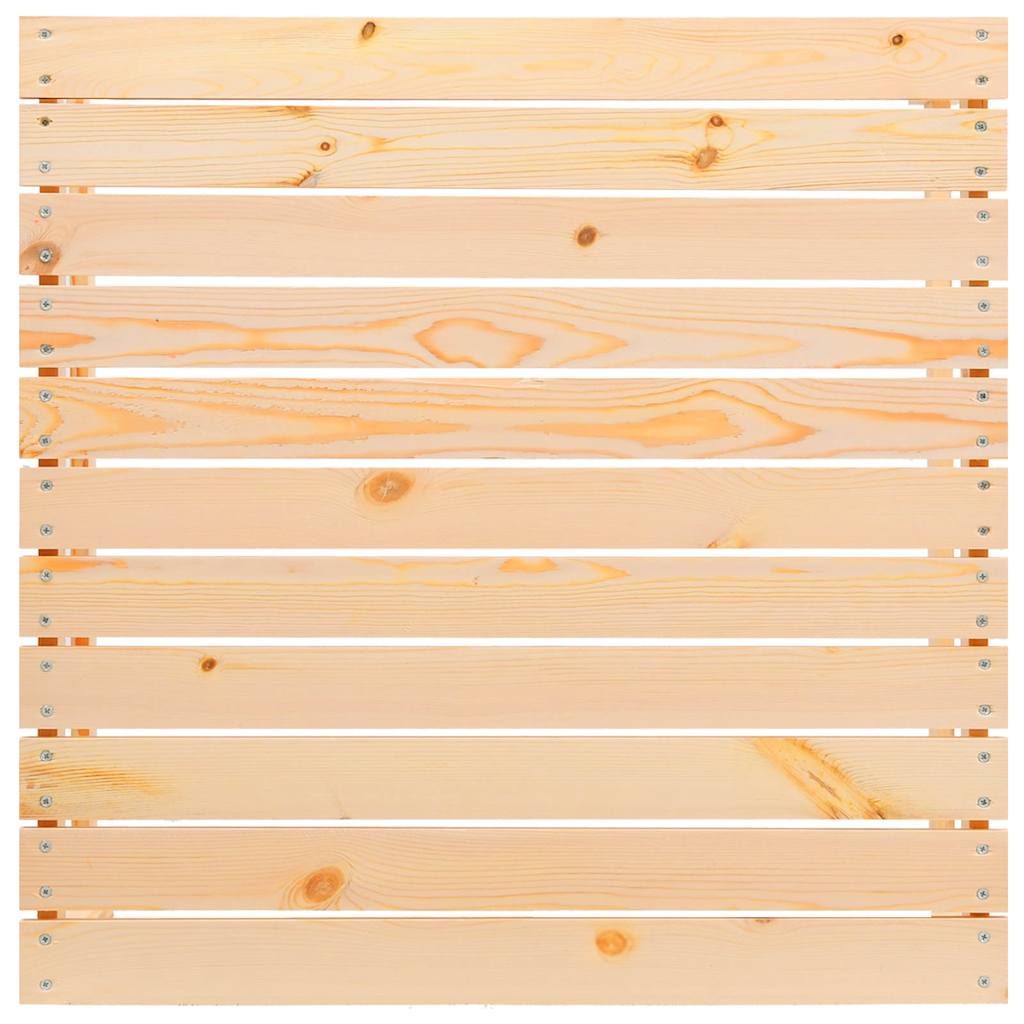Set Divani da Giardino 3 pz con Cuscini Crema Massello di Pino