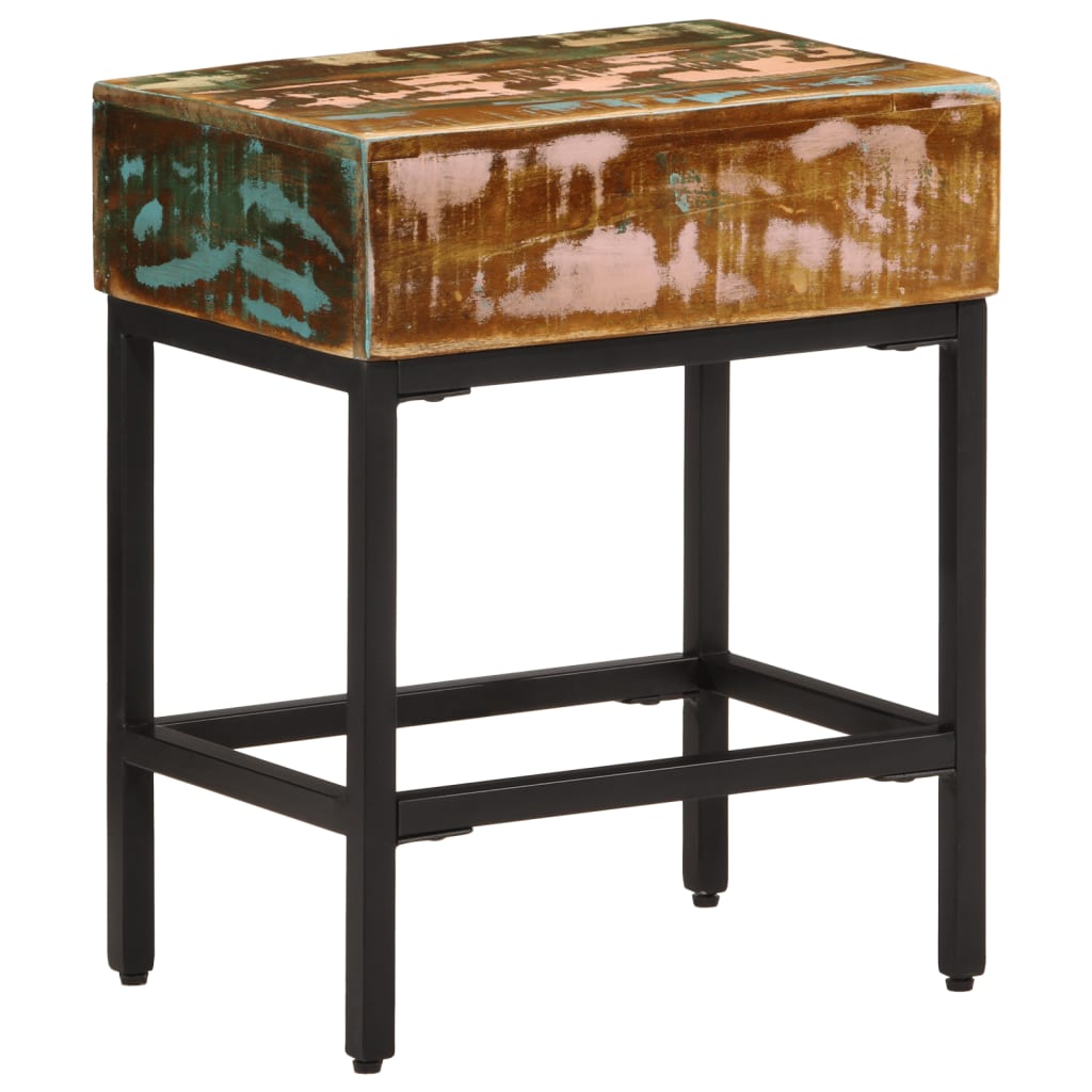 Tavolino 40x30x51 cm in Legno Massello di Recupero | homemem39
