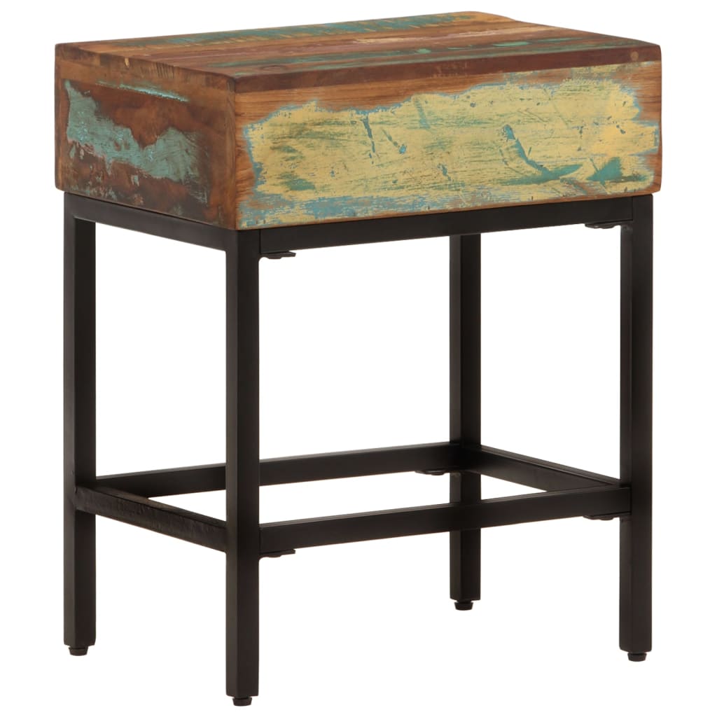 Tavolino 40x30x51 cm in Legno Massello di Recupero | homemem39