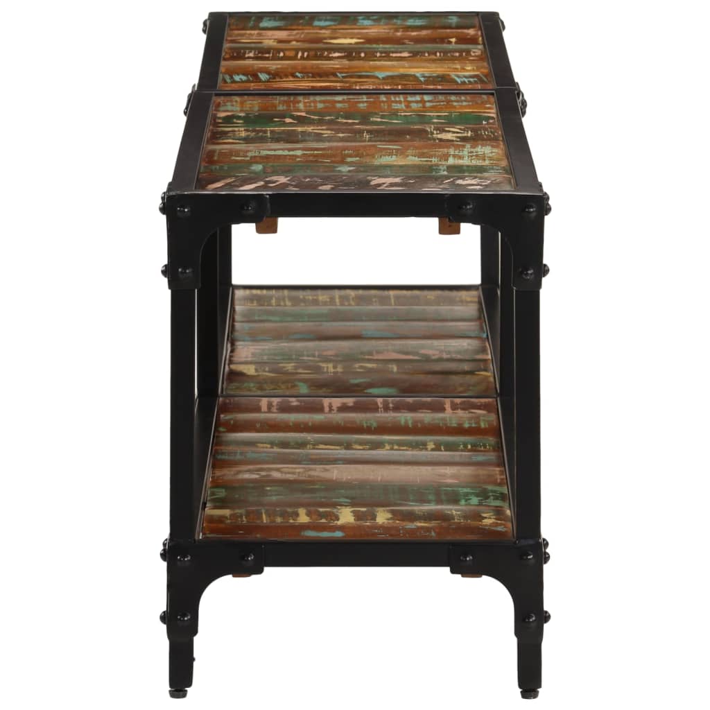 Mobile Porta TV 150x30x41 cm in Legno Massello di Recupero - homemem39