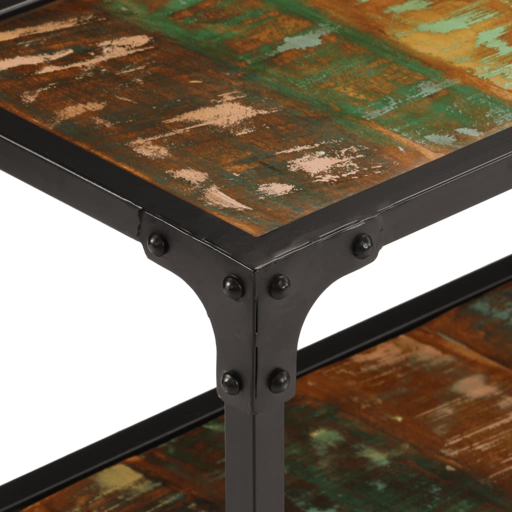 Mobile Porta TV 150x30x41 cm in Legno Massello di Recupero - homemem39