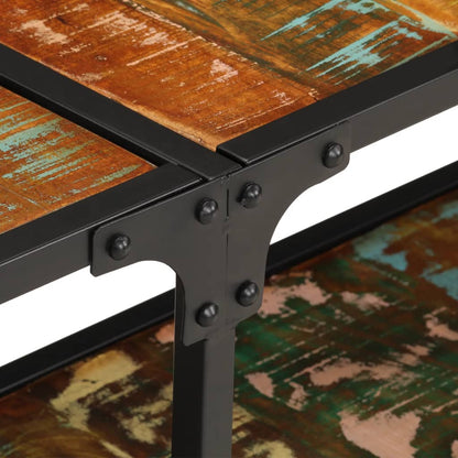 Mobile Porta TV 150x30x41 cm in Legno Massello di Recupero - homemem39