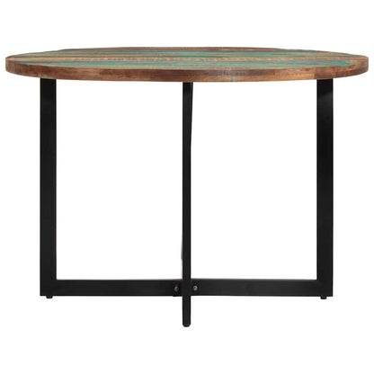 Tavolo da Pranzo 110x75 cm in Legno Massello di Recupero