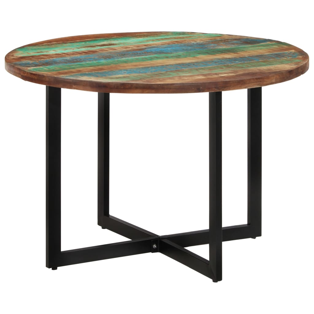 Tavolo da Pranzo 110x75 cm in Legno Massello di Recupero | homemem39