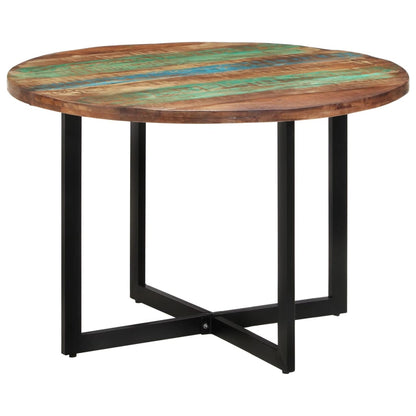 Tavolo da Pranzo 110x75 cm in Legno Massello di Recupero | homemem39