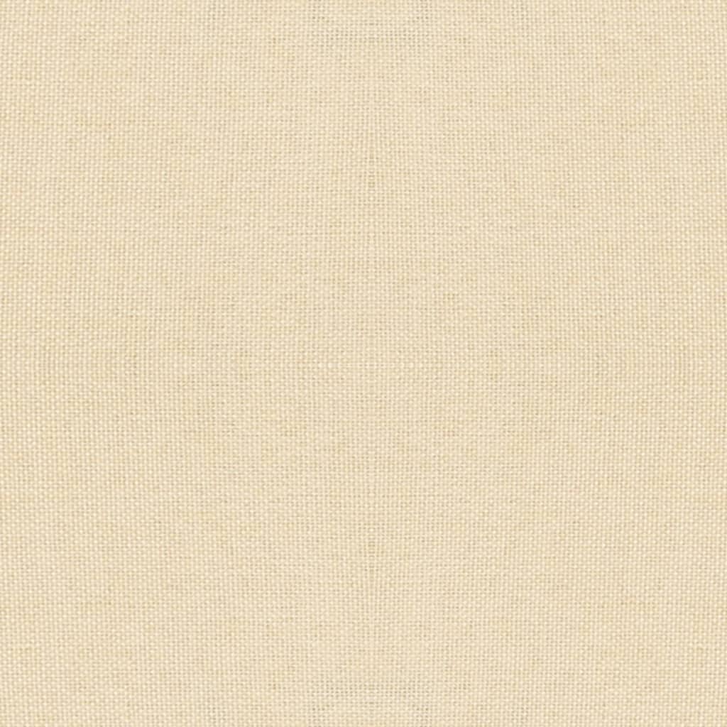 Sedie da Pranzo Girevoli 4 pz Crema in Tessuto - homemem39