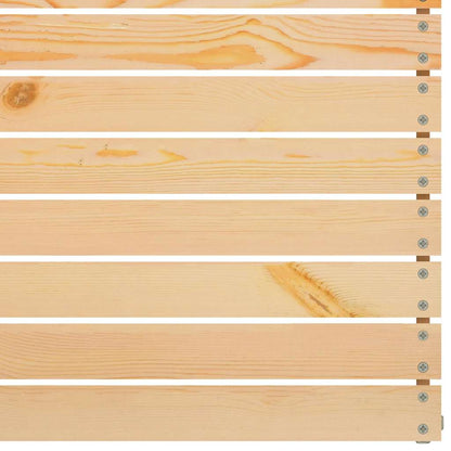 Set Divani da Giardino 5 pz in Legno Massello di Pino