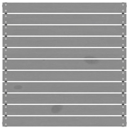 Set Divani da Giardino 5 pz Grigio in Legno Massello di Pino - homemem39