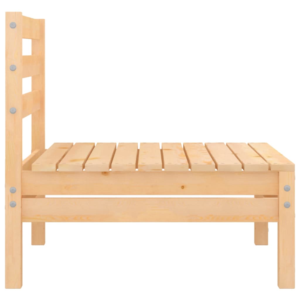 Set Divani da Giardino 5 pz in Legno Massello di Pino | homemem39