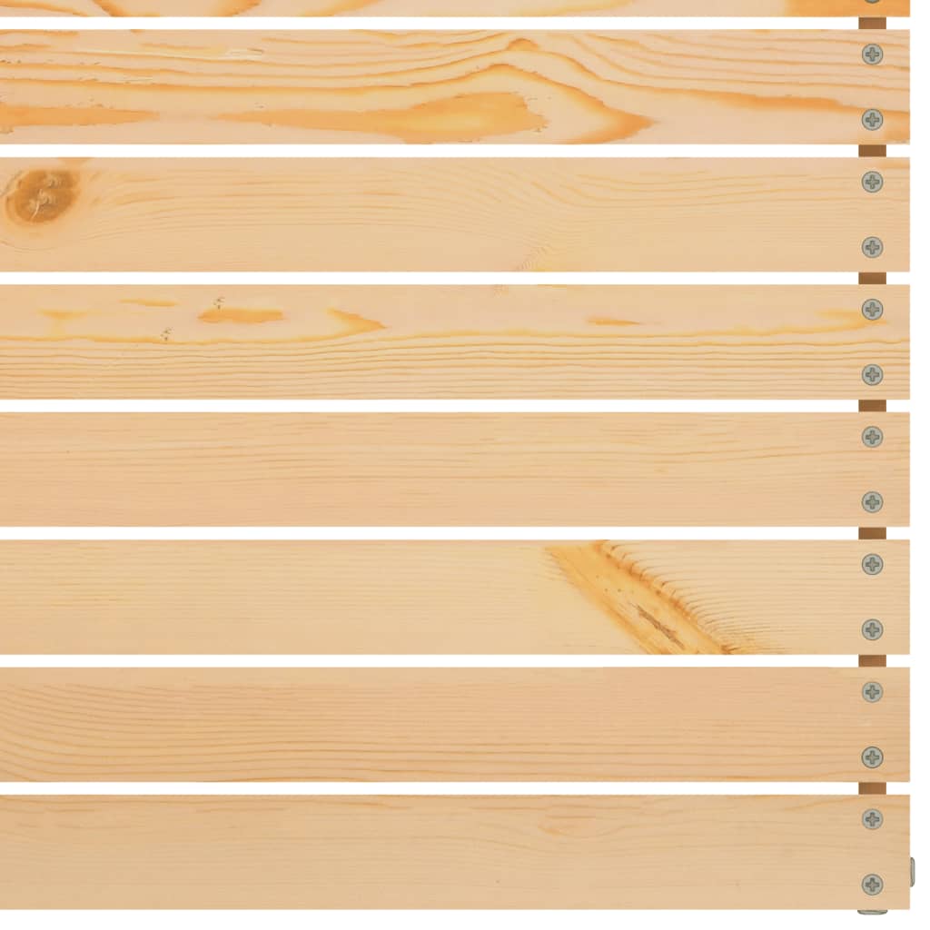 Set Divani da Giardino 6 pz in Legno Massello di Pino