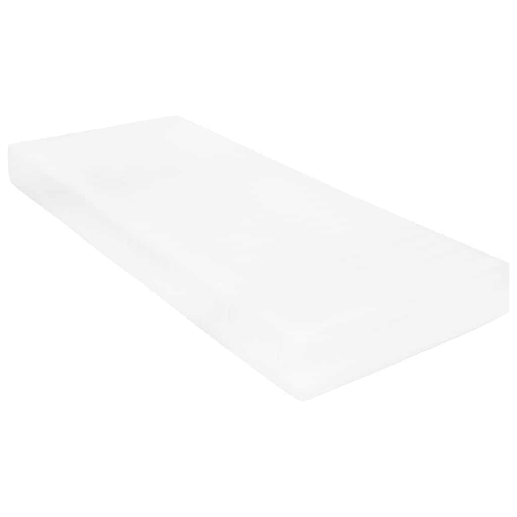 Divano Letto con Materasso 90x200 cm Legno Massello di Pino