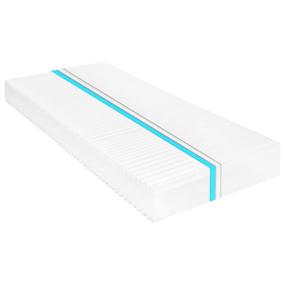 Divano Letto con Materasso 90x200 cm Bianco in Legno di Pino | homemem39