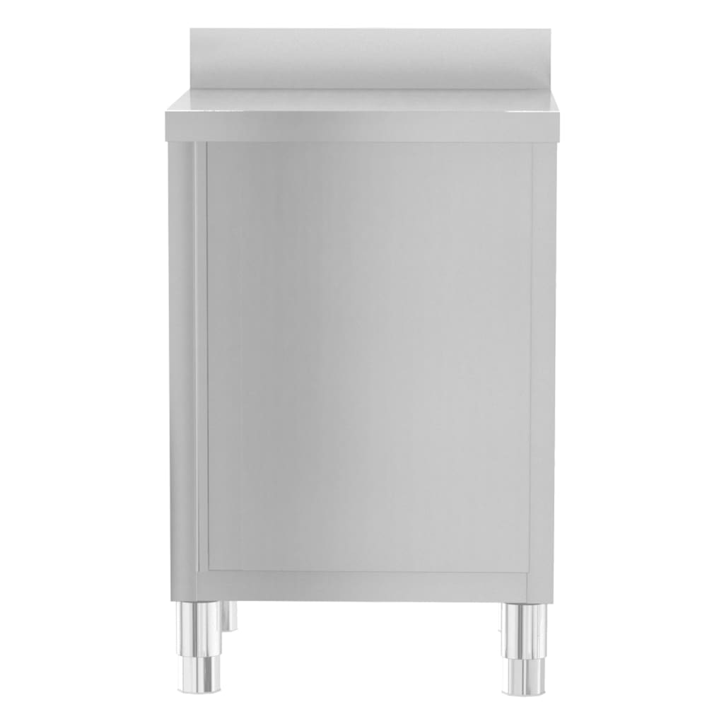 Mobili da cucina commerciali 3 pz in acciaio inox - homemem39