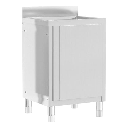 Mobili da cucina commerciali 3 pz in acciaio inox - homemem39