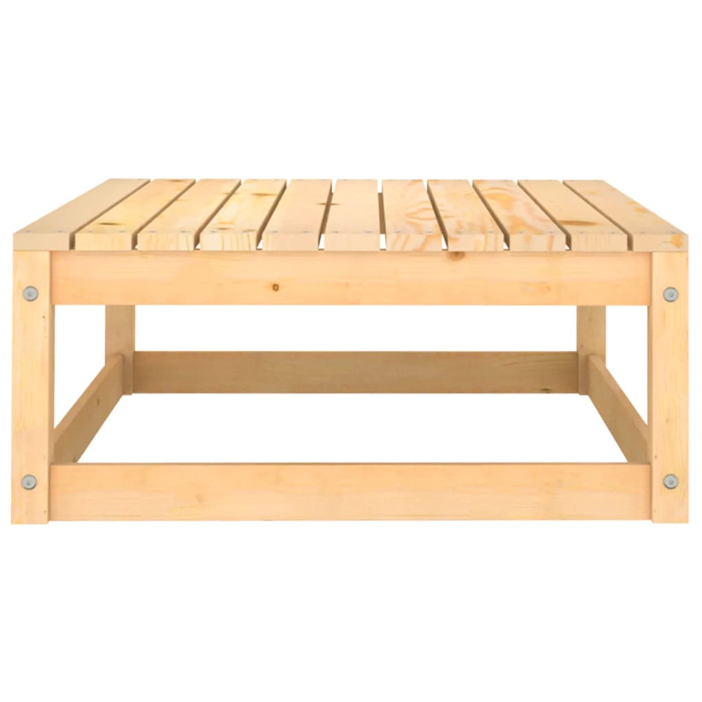 Set Salotto Giardino 8 pz Cuscini Antracite Legno Massello Pino - homemem39