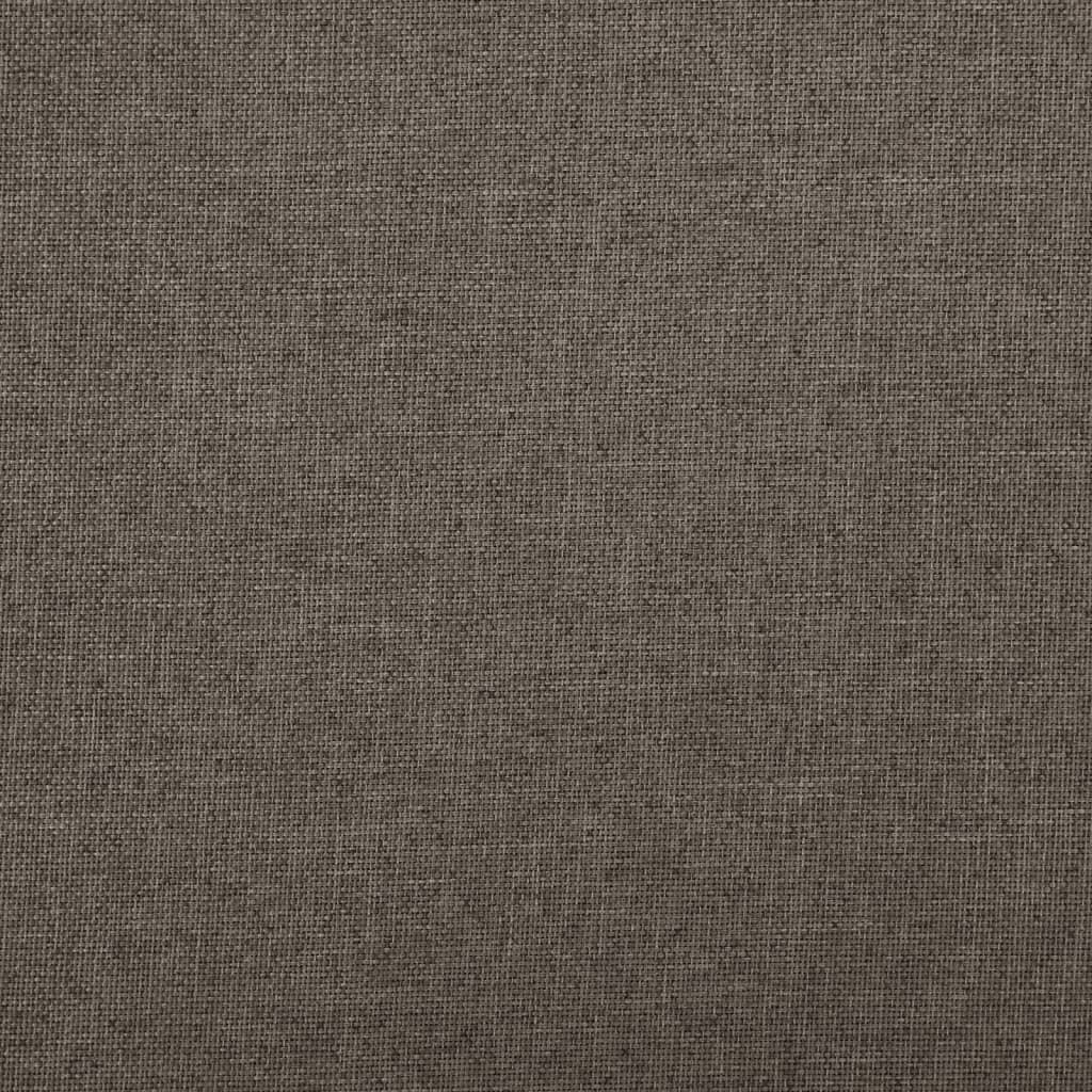 Sgabello con Contenitore Pieghevole Marrone in Simil Lino - homemem39