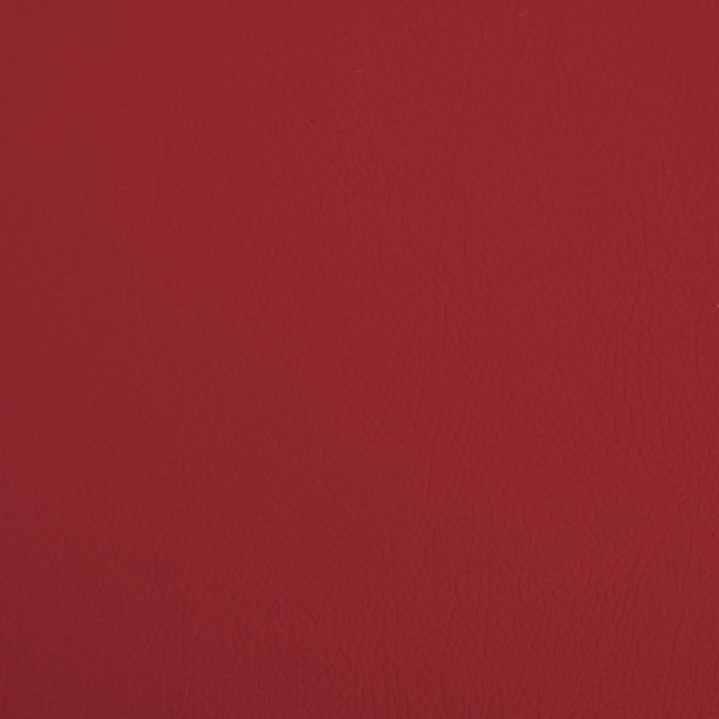 Panca Portaoggetti Pieghevole Rosso Vino in PVC | homemem39