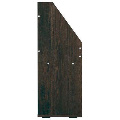 Portariviste Bambini Rovere Fumo 71x30x78,5cm Legno Multistrato - homemem39