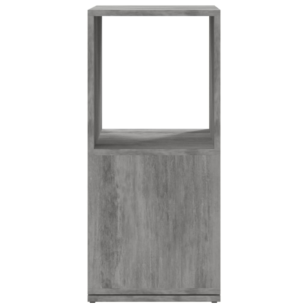 Armadietto Girevole Grigio Cemento 34,5x34,5x75,5cm Truciolato | homemem39