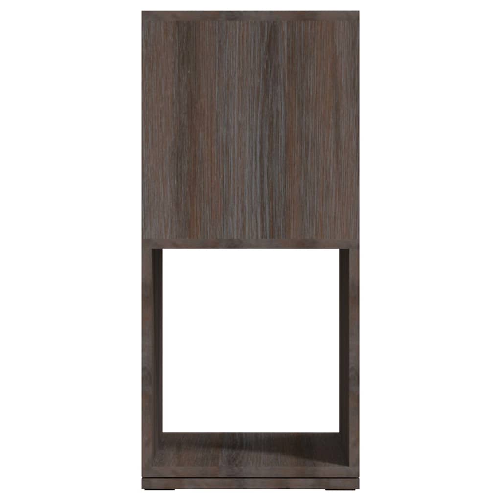 Armadietto Girevole Grigio Rovere 34,5x34,5x75,5cm Truciolato