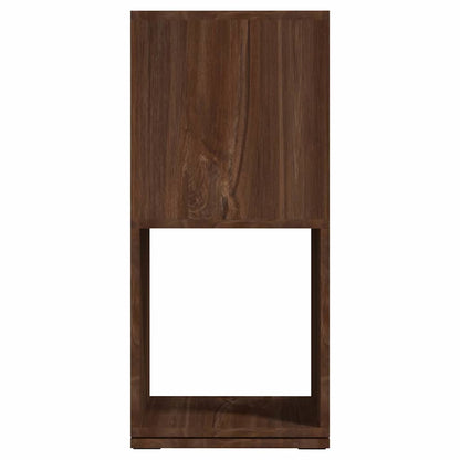 Armadietto Girevole Marrone Rovere 34,5x34,5x75,5cm Truciolato