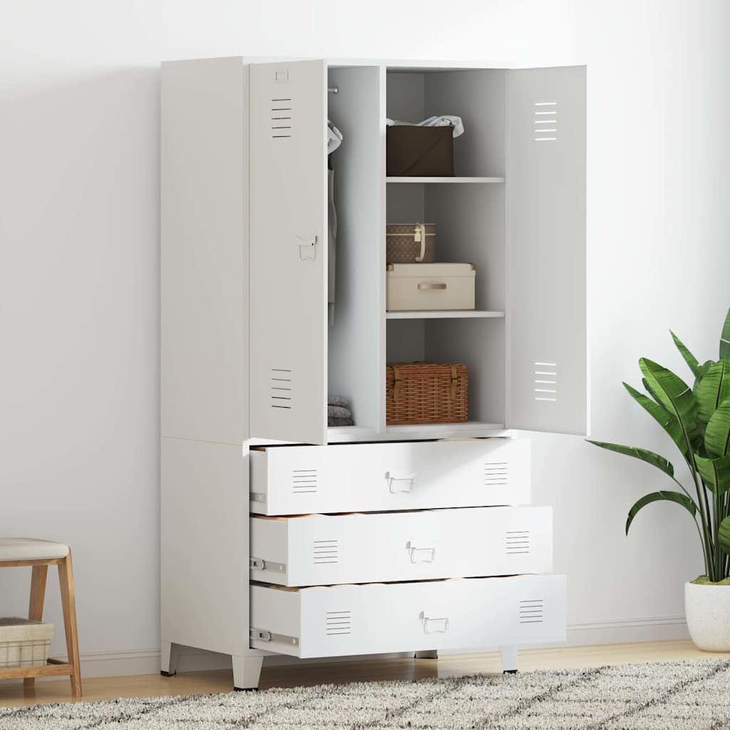 Armadio Industriale 90x50x180 cm in Metallo