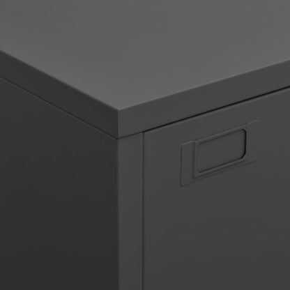 Classificatore Industriale Antracite 75x40x115 cm in Metallo - homemem39