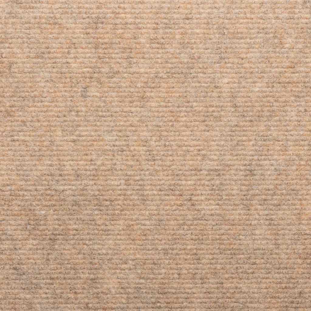 Tappetini Autoadesivi per Scale 15 pz 65x22,5x3,5 cm Beige