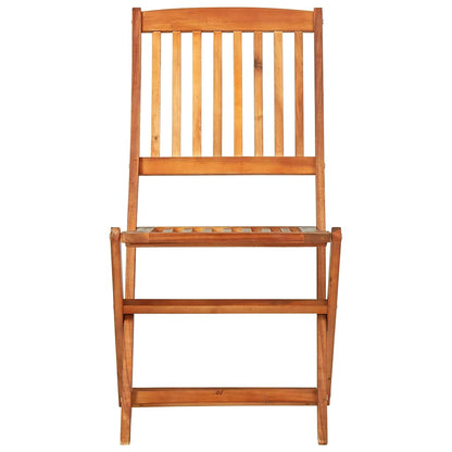 Set da Pranzo da Giardino 9 pz 220x90x75 cm Massello di Acacia