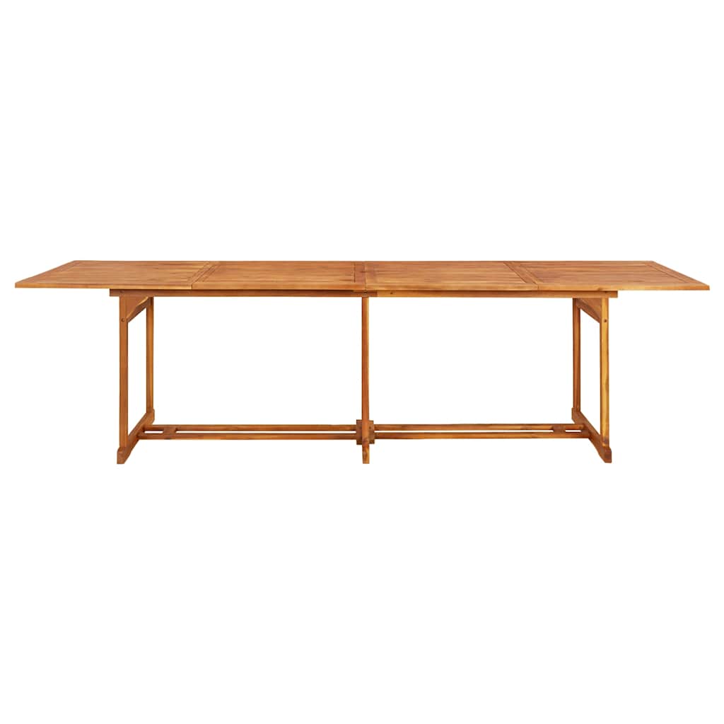 Set da Pranzo da Giardino 13 pz 280x90x75 cm Massello di Acacia | homemem39