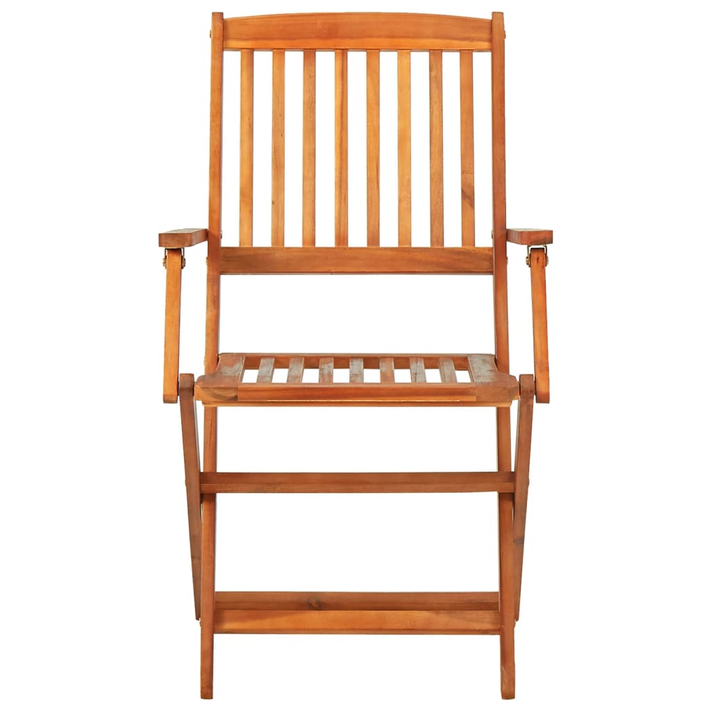 Set da Pranzo per Giardino 7 pz in Legno Massello di Acacia | homemem39